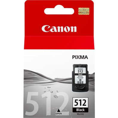 Canon Tintenpatrone PG-512 schwarz (ca. 401 Seiten)