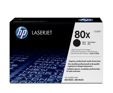 HP 80X Schwarz Original LaserJet Tonerkartusche
