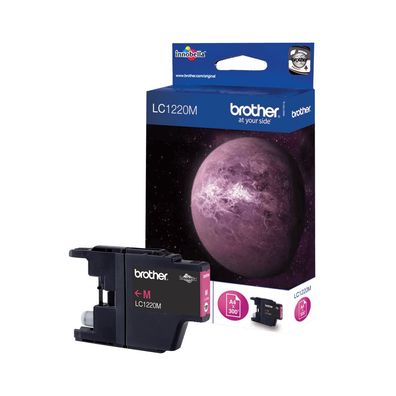 Brother Tintenpatrone LC-1220M Magenta (ca. 300 Seiten)