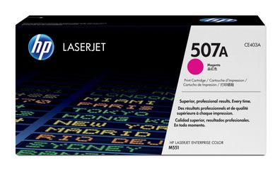 HP Toner 507A CE403A Magenta (ca. 6.000 Seiten)