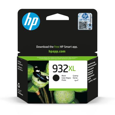HP Tintenpatrone Nr. 932XL CN053A Schwarz (ca. 1000 Seiten)