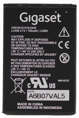 Original Akku für Gigaset SL400H/SL350H/SL78H/SL450H/SL610H