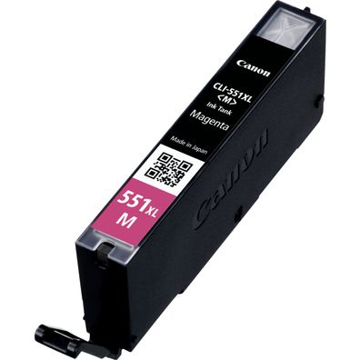Canon Tintenpatronen CLI-551M XL magenta (ca. 660 Seiten)