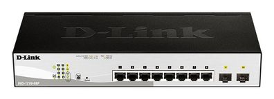 D-Link DGS-1210-08P 8-Port Layer2 PoE Smart Managed Gigabit