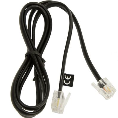 JABRA Anschlussskabel RJ11/RJ12 (4P/6P)