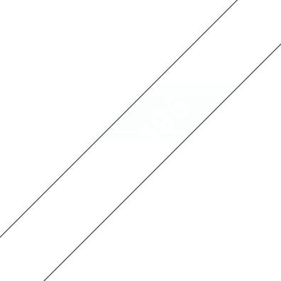 Schriftband TC-195 (lam.) Weiß auf Gold 9mm x 7,7m