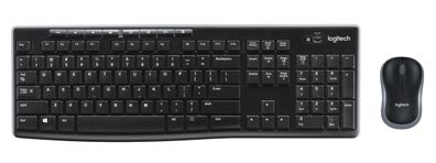 Logitech Wireless Desktop MK270 schwarz kabellos