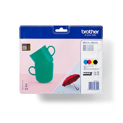 Brother Tintenpatronen LC-227XL Multipack (je 1x BK/M/C/Y)