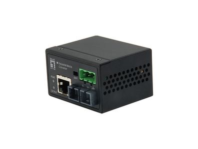 LevelOne IEC-4001 Media Converter 100Mbps SC Multi-M Fiber 2km
