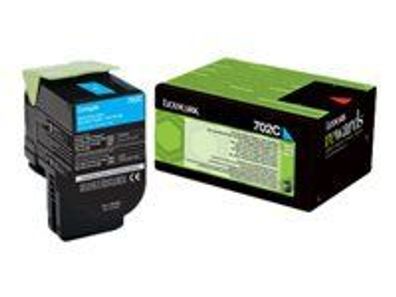 Lexmark Toner 70C20C0 cyan (ca. 1000 S.)