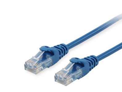 equip CCA Patchkabel U/UTP 2xRJ45 Cat.6 blau 0,25m