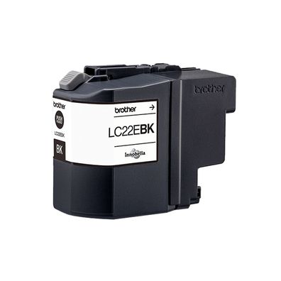 Brother Tintenpatrone LC-22EBK Schwarz (ca. 2400 Seiten)