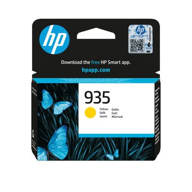 HP Tintenpatrone Nr. 935 C2P22AE Gelb (ca. 400 Seiten)
