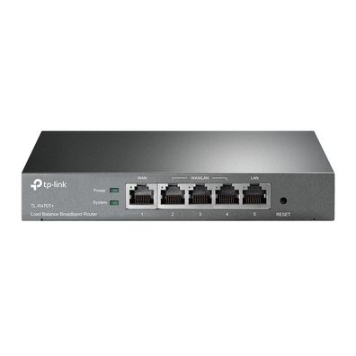 TP-Link TL-R470T+ 5-Port Multi-WAN Loadbalance Breitbandrouter