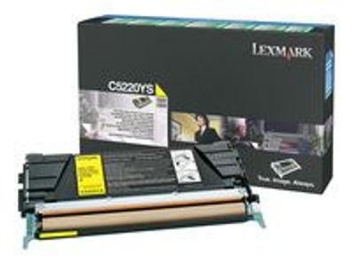 Lexmark Toner C5220YS gelb (ca. 3000 S.)