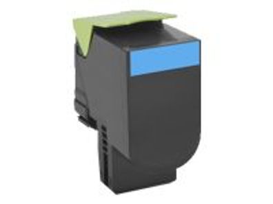 Lexmark Toner 80C2HC0 cyan (ca. 3000 S.)