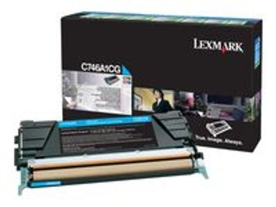 Lexmark Toner C746A1CG cyan (ca. 7000 S.)
