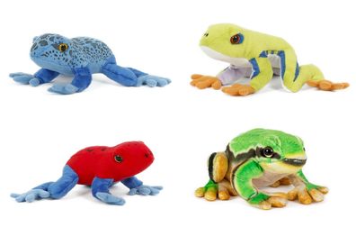1 Plüschtier Frosch 18 o 36 cm Frösche Stofftiere Plüschtier Kuscheltier Laubfrosch