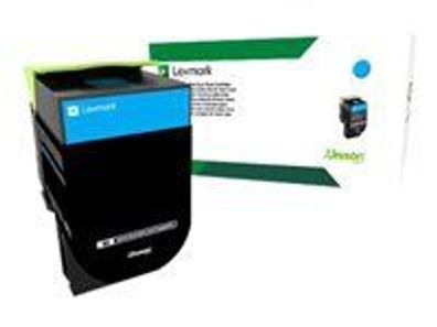 Lexmark Toner 80C2SCO Cyan (ca. S.)