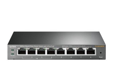 TP-Link TL-SG108PE 8-Port Gigabit Desktop POE Smart Switch