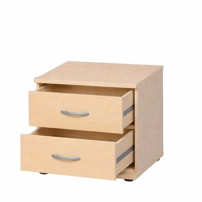 Container Büroschrank Nachtschrank Nachtkommode Ahorn #1953