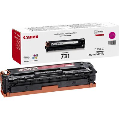 Canon Toner 731 M magenta (ca. 1.500 Seiten)