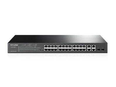 TP-Link T1500-28PCT 24-Port 10/100 L2 PoE Switch