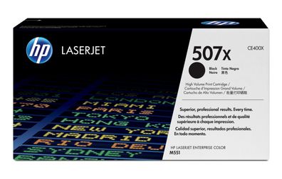 HP 507X Schwarz Original LaserJet Tonerkartusche