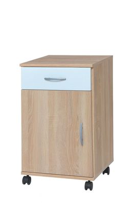 Rollcontainer Sonoma Eiche Schubcontainer Büroschrank #1957