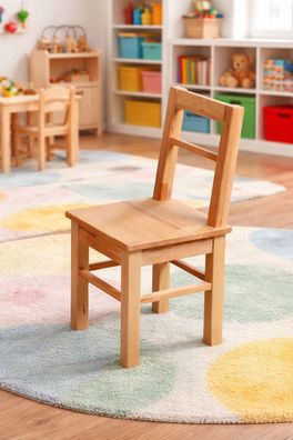 Kinderstuhl Kernbuche geölt Kindergartenstuhl 29 x 29 x 55 cm #2681