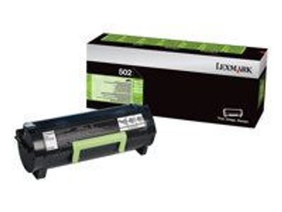 Lexmark Toner 502 schwarz (ca. 1.500 S.)