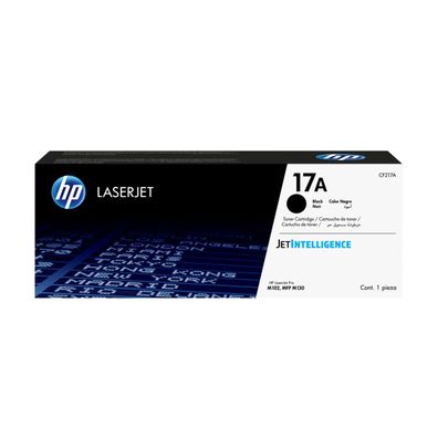 HP Toner Nr. 17A CF217A Schwarz (ca. 1.600 Seiten)