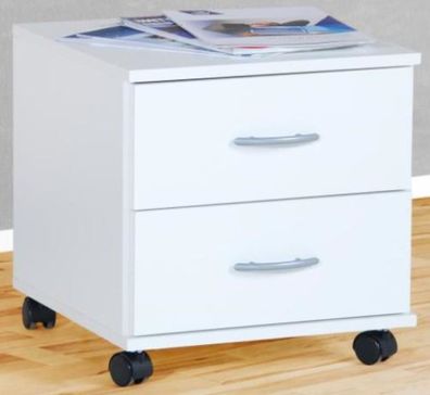 Rollcontainer Schubcontainer Container Nachtschrank weiss