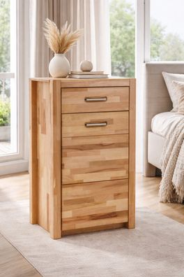 Schukastenkommode Anrichte Kernbuche Griffe Scharniere Metall #4433