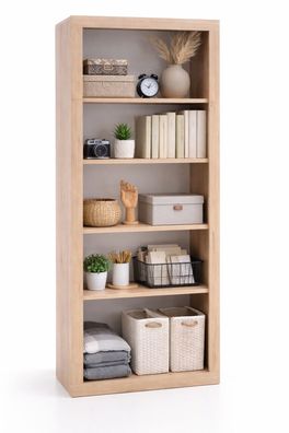 Büroregal 74x188x37cm Bücherregal san remo Eiche Standregal #4251