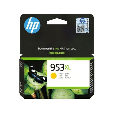 HP Tintenpatrone Nr. 953XL F6U18AE Gelb (ca. 1.600 Seiten)