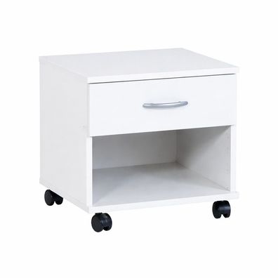 Rollcontainer Schubcontainer 40 x 40 x 41 cm Nachtschrank weiss #1965