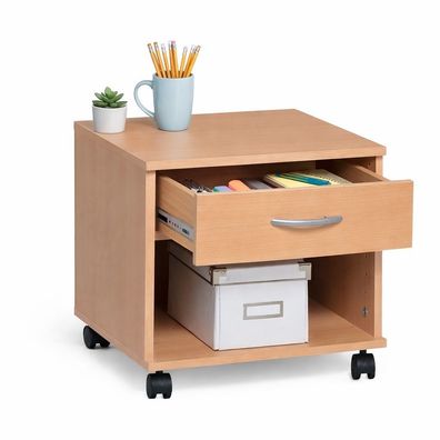 Rollcontainer Buche Schubcontainer 40 x 40 x 41 Nachtschrank #1966