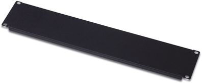 Digitus 2HE Blindabdeckplatte Schwarz