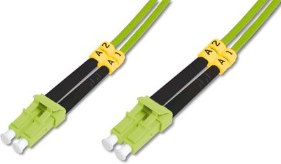 Digitus LWL Patchkabel, LC/LC MM, OM5, 50/125 µ, Duplex 1m