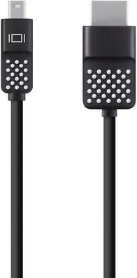 Belkin Mini Displayport auf HDMI Kabel, 1.8m, schwarz