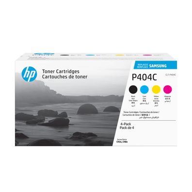 HP Samsung CLT-P404C Toner Rainbow Kit Schw./Cyan/Magenta/Gelb