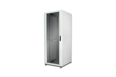 Digitus Netzwerkschrank 19Zoll; 42HE; Grau; Glastür, 2040x800x800