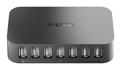 D-Link DUB-H7 USB 2.0 Hub 7-Port mit Netzteil