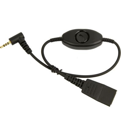 JABRA Kabelunterteil QD auf 2,5mm Klinke, Rufannahme (Nokia)
