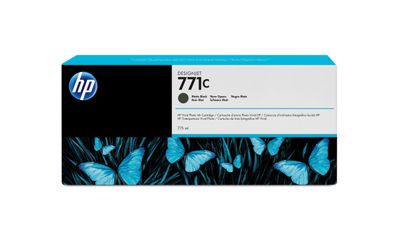 HP Tintenpatrone Nr. 771C Mattschwarz 775ml