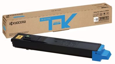 Kyocera Toner TK-8115C Cyan (ca. 6.000 Seiten)