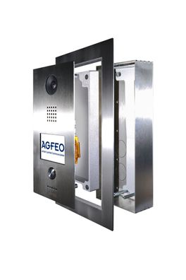 AGFEO IP-Video TFE 1 - Türsprechstelle mit 1 Klingeltaster