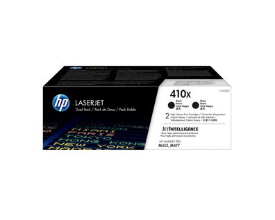 HP 410X 2er-Pack Schwarz Original LaserJet Tonerkartuschen