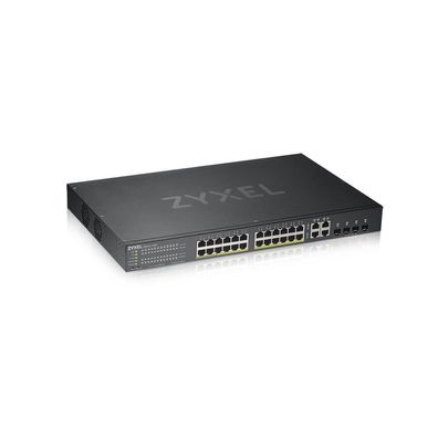 ZyXEL GS1920-24HPv2 28-Port Smart mgd Gigabit Switch 24x PoE